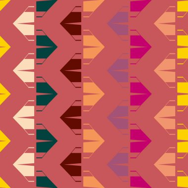 çizgi film kamp çadırları ile renk seamless modeli