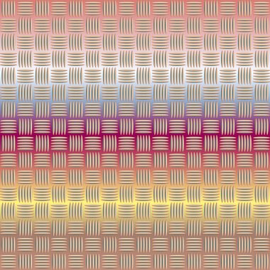 Oluklu Metal Dikişsiz desen vektör çizim.