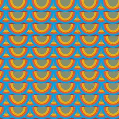 Gökkuşağı seamless modeli. Gökkuşağı Dizayn Tekstil, iç tasarım, keten, vb için. Şirin soyut çocuklar arka plan.