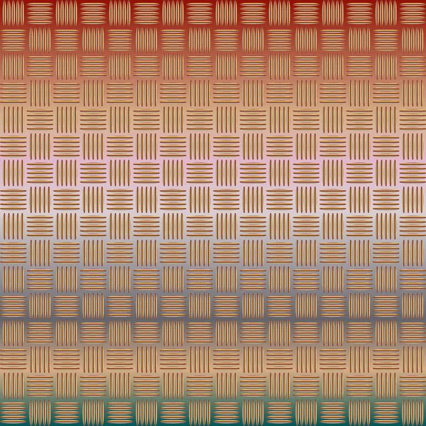 波纹金属无缝图案的向量例证 — 图库矢量图片