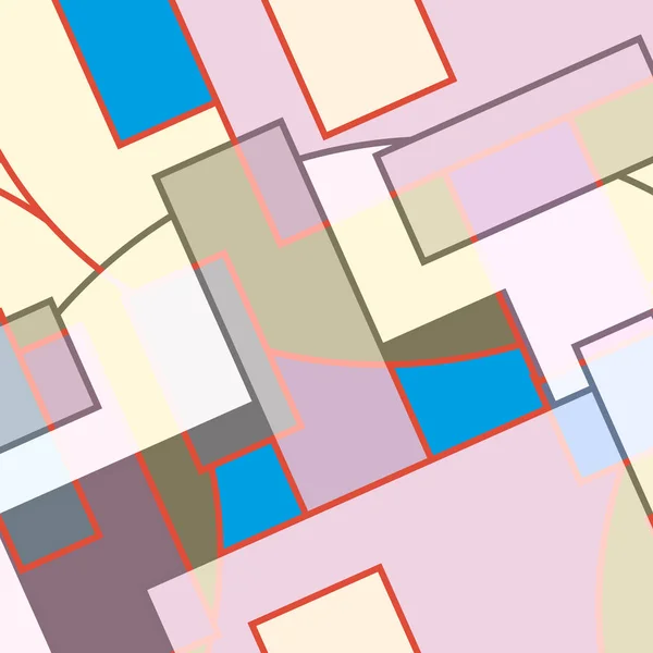 Abstracte Naadloze Kleurenpatroon Voor Nieuwe Achtergrond — Stockvector