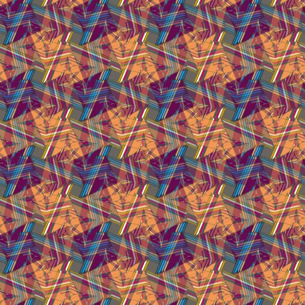 Abstracto Geométrico Patrón Inconsútil Colorido Para Fondo — Vector de stock