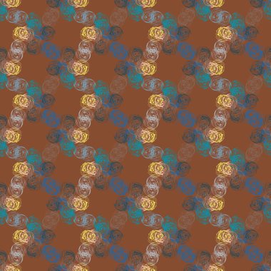 Soyut geometrik renkli seamless modeli, arka plan