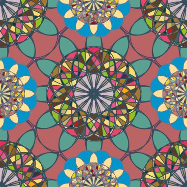  soyut geometrik Dikişsiz desen arka planı için