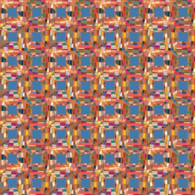 Renk seamless modeli ile işbirliği dünya küre.