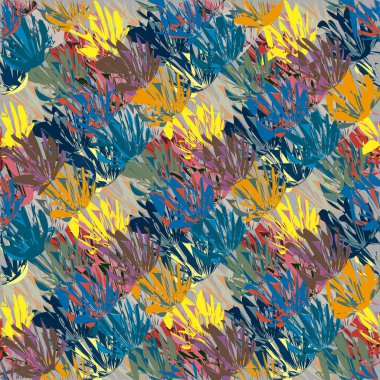 Soyut geometrik renkli seamless modeli, arka plan