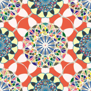  soyut geometrik Dikişsiz desen arka planı için