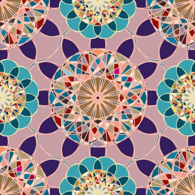  soyut geometrik Dikişsiz desen arka planı için