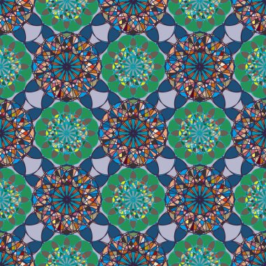  soyut geometrik Dikişsiz desen arka planı için