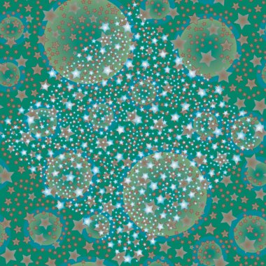 Arka plan için yıldız ile soyut geometrik renkli desen.