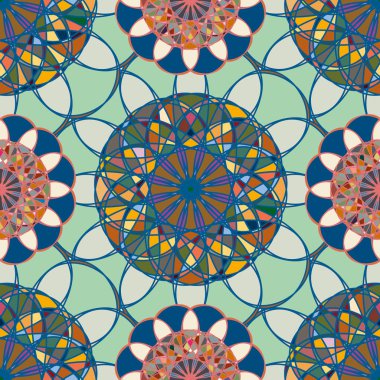  soyut geometrik Dikişsiz desen arka planı için