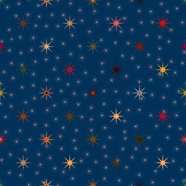 Arka plan için yıldız ile soyut geometrik renkli desen.