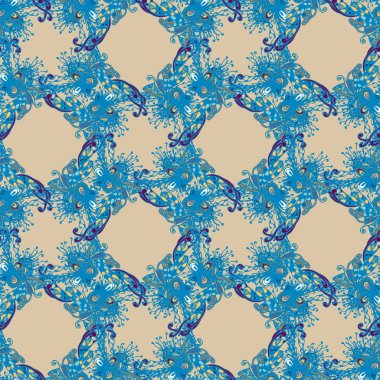 Soyut renkli Dikişsiz desen arka planı için. 