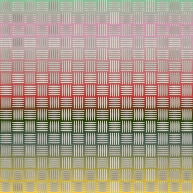 Oluklu Metal Dikişsiz desen vektör çizim.