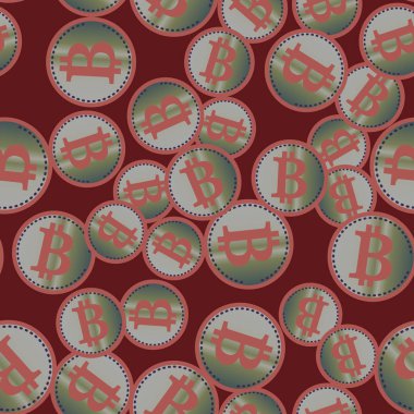 bitcoins parlak parlak pahalı sikkeleri ile Seamless modeli 