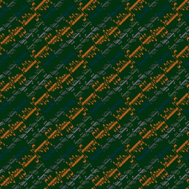 Arapça metin mutlu tatil çok renkli seamless modeli.