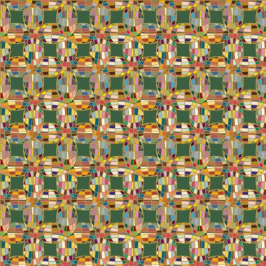 Renk seamless modeli ile işbirliği dünya küre.