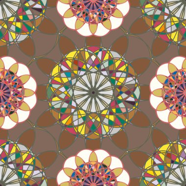  soyut geometrik Dikişsiz desen arka planı için