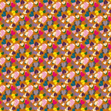 çizgi film kamp çadırları ile renk seamless modeli