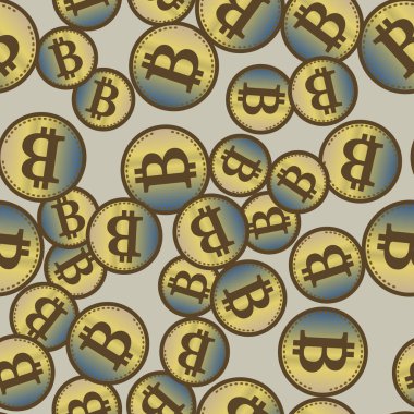 bitcoins parlak parlak pahalı sikkeleri ile Seamless modeli 