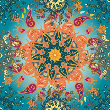 Arkaplan için soyut geometrik renkli desen. vektör illüstrasyonu 