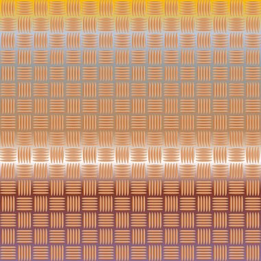 Oluklu Metal Dikişsiz desen vektör çizim.