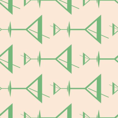 Tropik kokteyller renkli seamless modeli