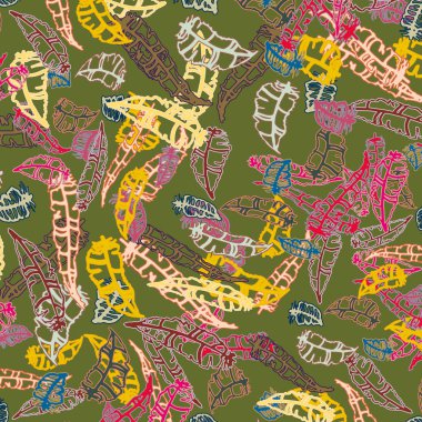 Tüyler, vektör çizim ile zemin 