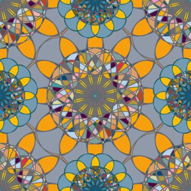  soyut geometrik Dikişsiz desen arka planı için