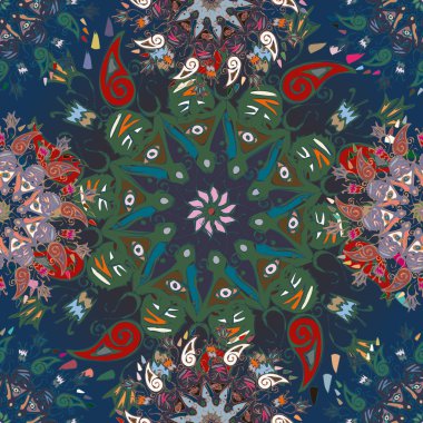 Arkaplan için soyut geometrik renkli desen. vektör illüstrasyonu 