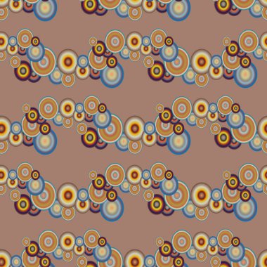 Daireler, arka plan ile soyut geometrik seamless modeli