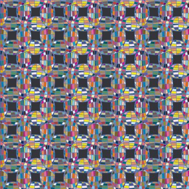 Renk seamless modeli ile işbirliği dünya küre.