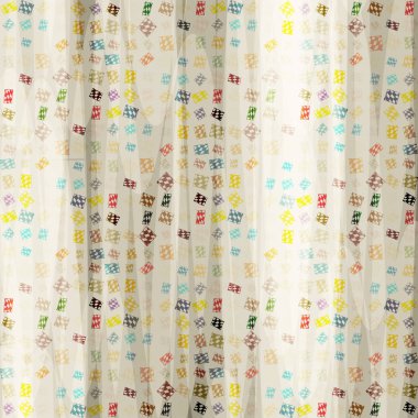 Çok renkli geometrik geleneksel seamless modeli, vektör çizim