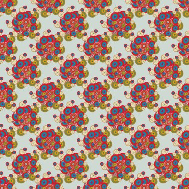 Daireler, arka plan ile soyut geometrik seamless modeli