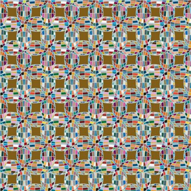 Renk seamless modeli ile işbirliği dünya küre.