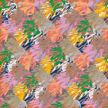 Soyut geometrik renkli seamless modeli, arka plan