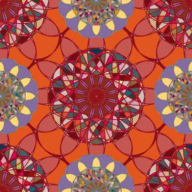  soyut geometrik Dikişsiz desen arka planı için