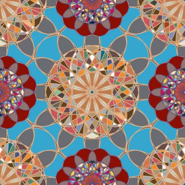  soyut geometrik Dikişsiz desen arka planı için