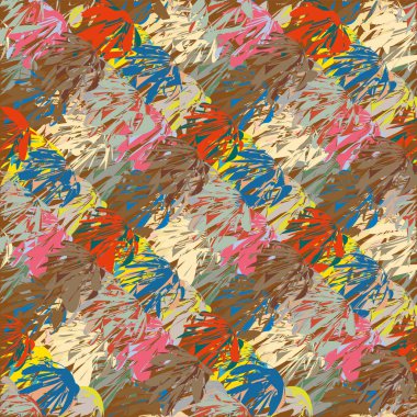 Soyut geometrik renkli seamless modeli, arka plan