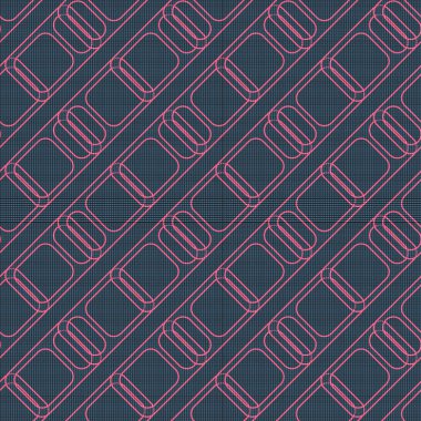 Uzun dikdörtgenden renk açgözlülük ile Seamless modeli.