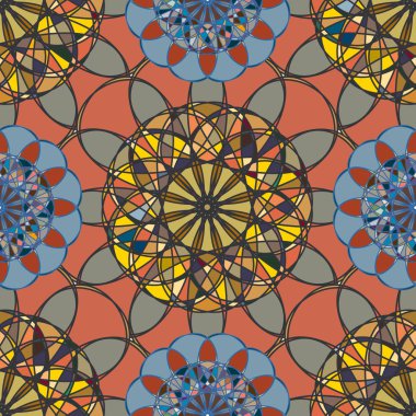  soyut geometrik Dikişsiz desen arka planı için