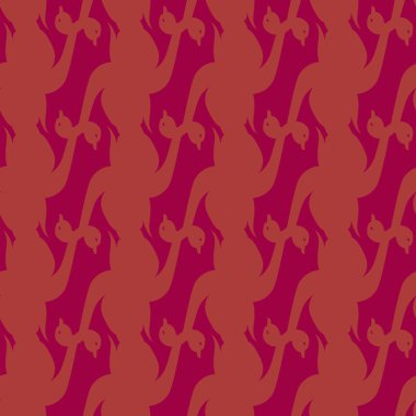 Kuğu renkli parlak seamless modeli