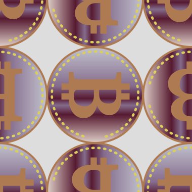 bitcoins parlak parlak pahalı sikkeleri ile Seamless modeli 