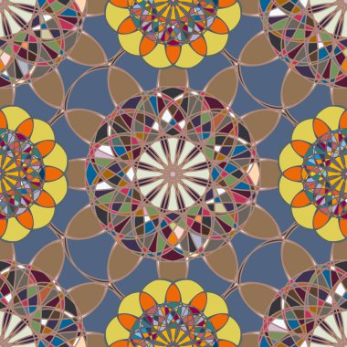  soyut geometrik Dikişsiz desen arka planı için