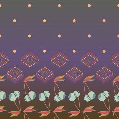 kiraz seamless modeli. Tekstil Ambalaj ve duvar kağıtları için iyi.