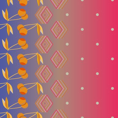 kiraz seamless modeli. Tekstil Ambalaj ve duvar kağıtları için iyi.