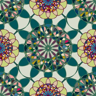  soyut geometrik Dikişsiz desen arka planı için