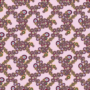 Daireler, arka plan ile soyut geometrik seamless modeli