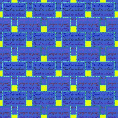 Geri Okul arka plan için. El yazı ve özel tipografi tasarımları logo ve afiş, davetiye ve kartları için