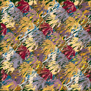 Soyut geometrik renkli seamless modeli, arka plan